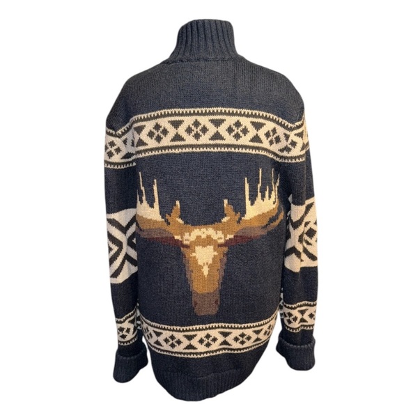 Abercrombie & Fitch Men’s Moose Cardigan Sweater - Picture 1 of 6